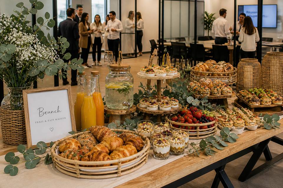 Brunch entreprise