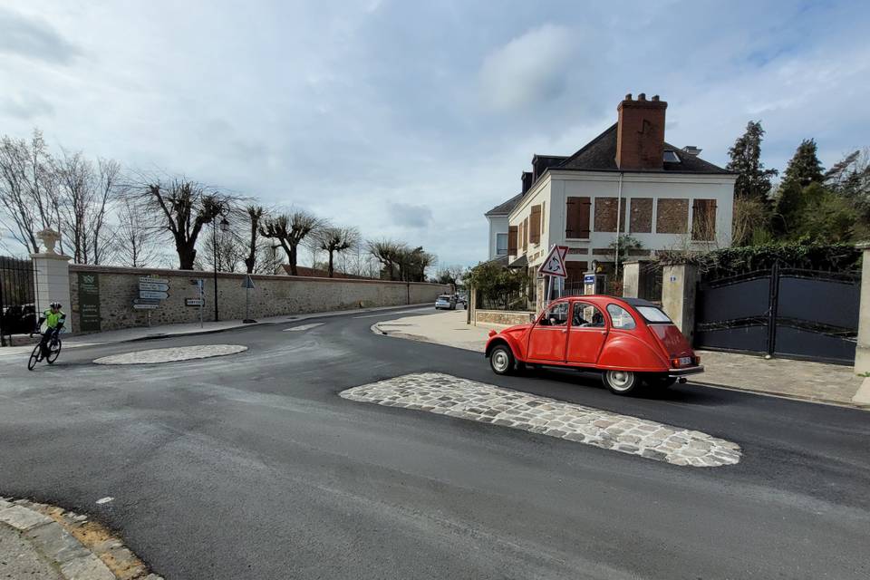 2cv 1990 Dampierre en Yvelines