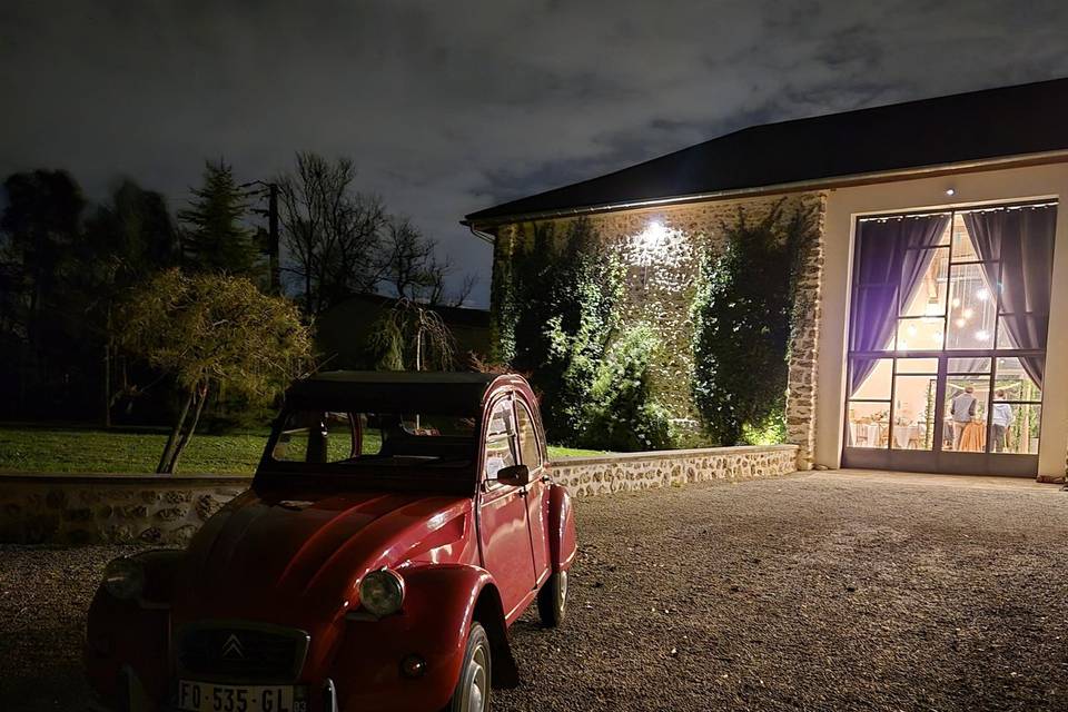 2cv mariage de nuit