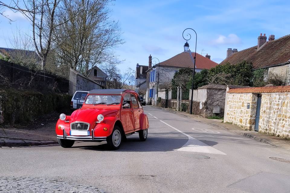 2cv décapotable à louer