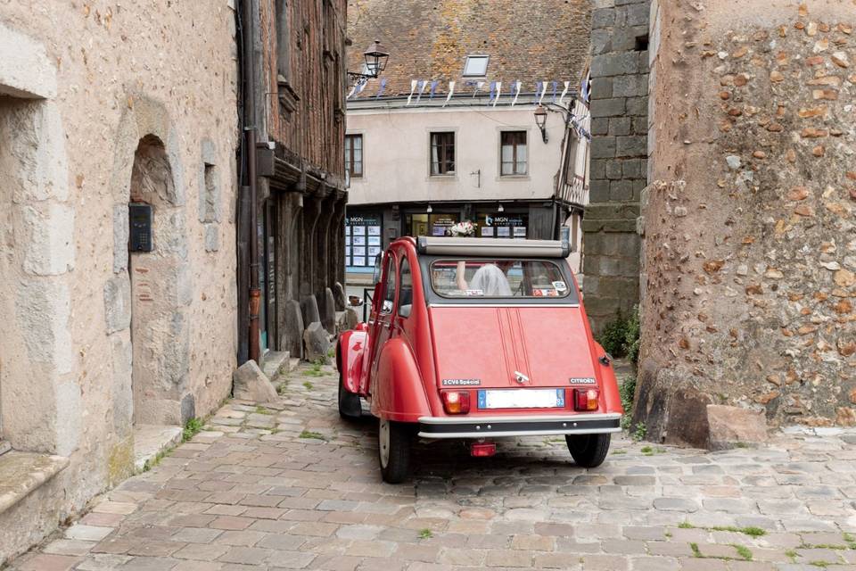 2cv 6 special 1990 & mariés