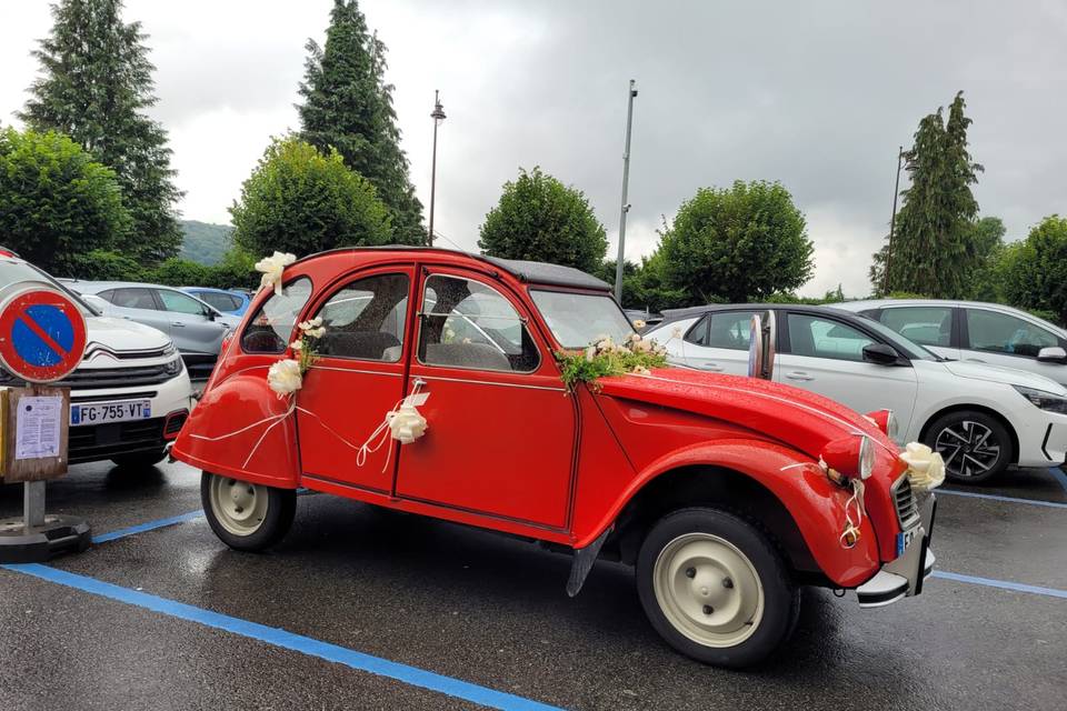 2cv de mariage à Chevreuse 78