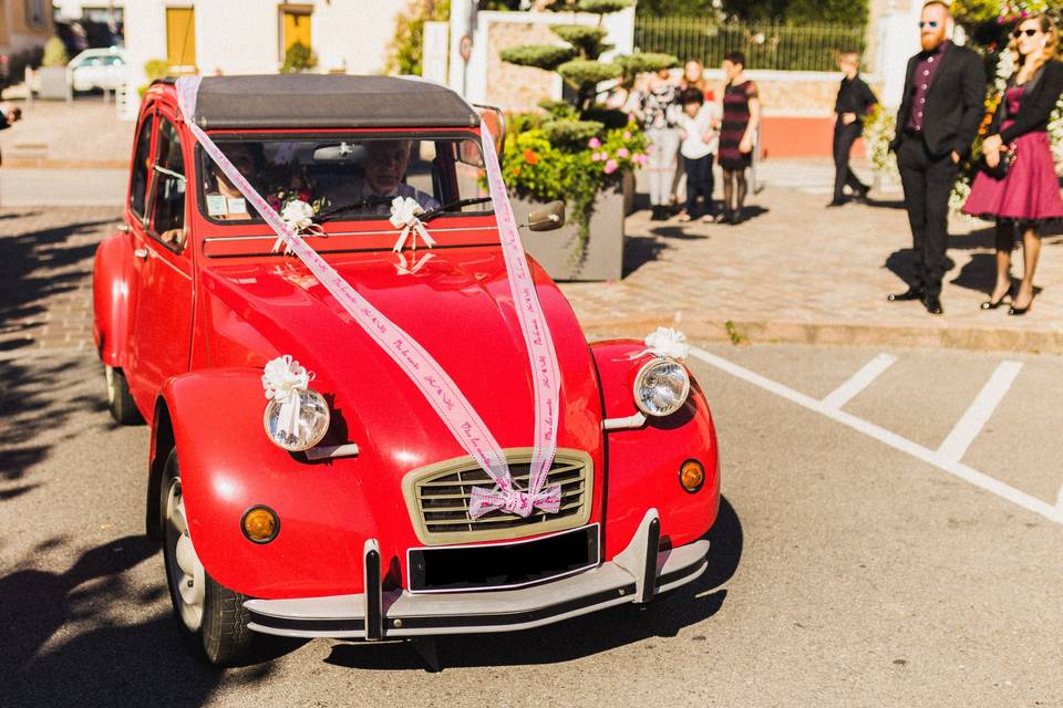 2cv 6 spécial 1990 de mariage