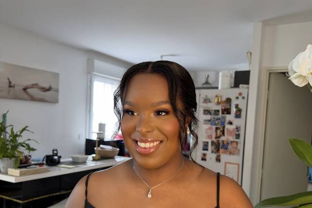 Maquillage mariée soft glam