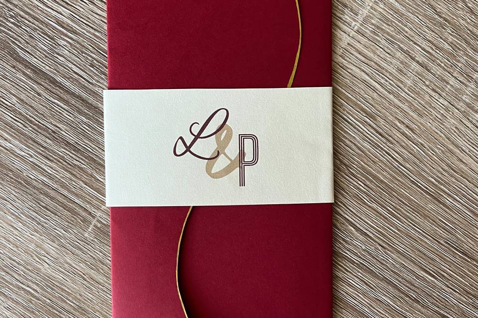 Faire-part mariage L&P