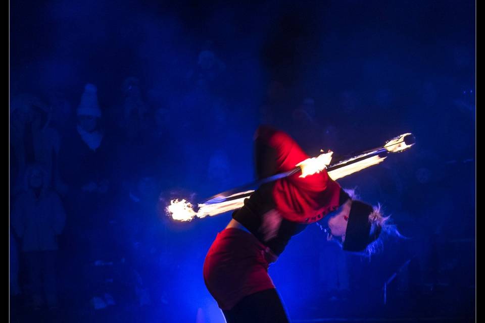 Spectacle enflammé