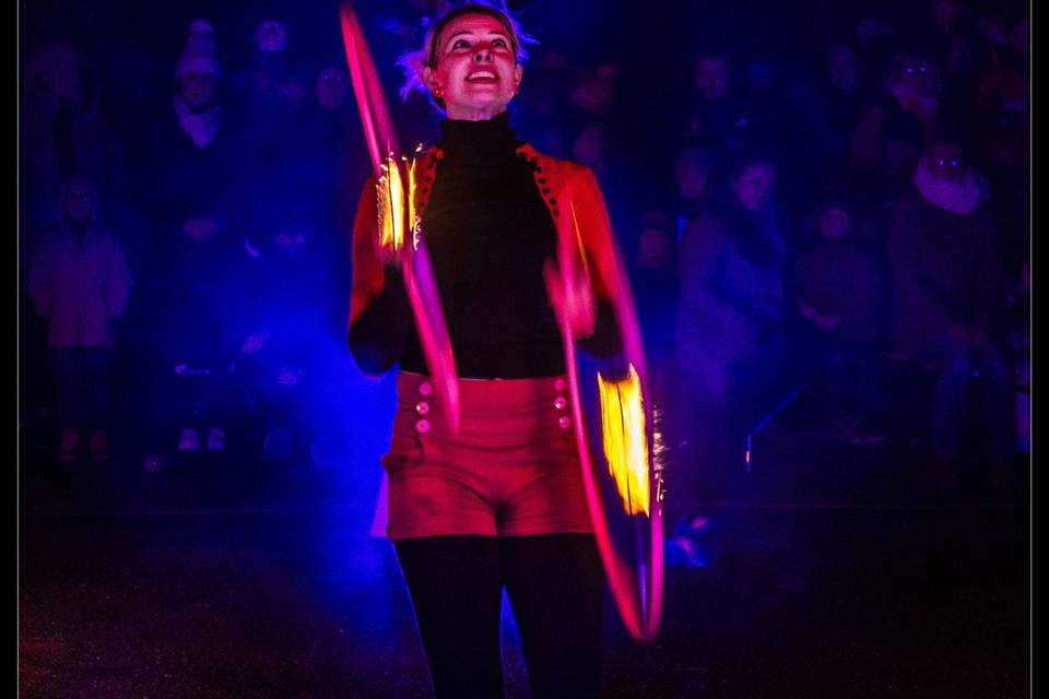 Spectacle enflammé