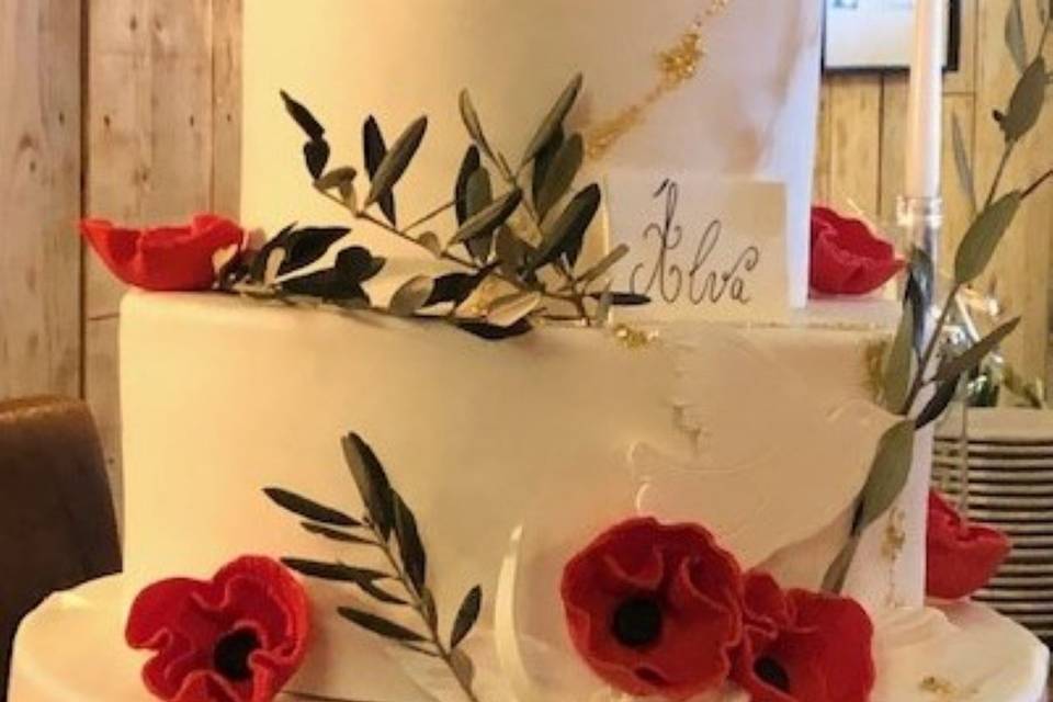 Wedding cake baptême