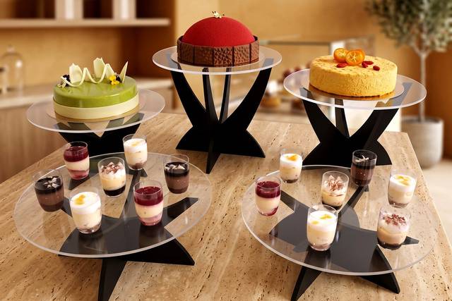 Rehausseur de buffet noir
