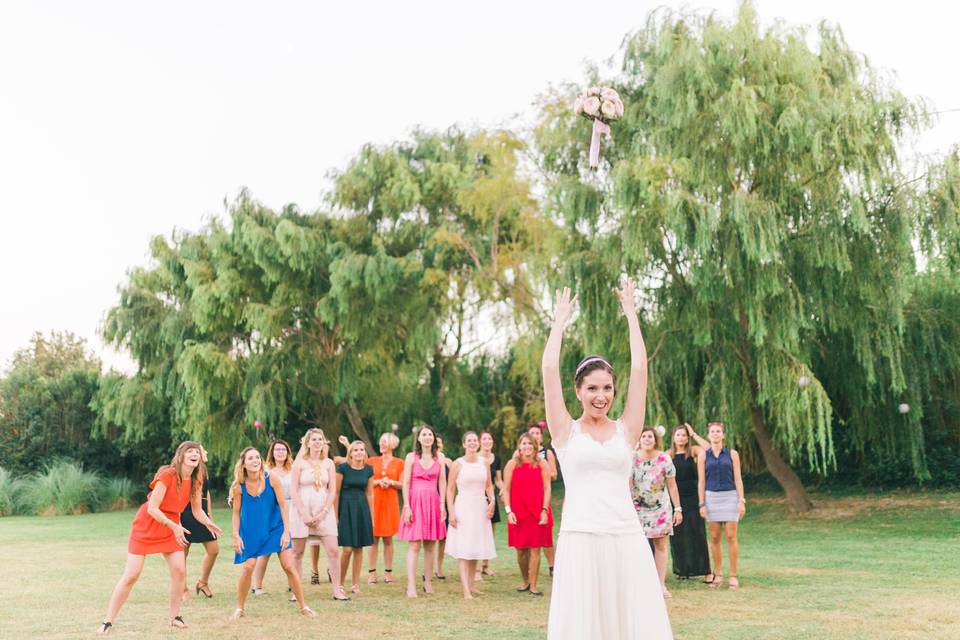 Lancer de bouquet