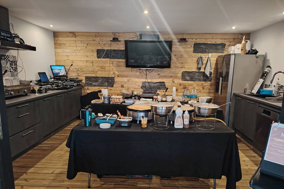 Comptoir en intérieur