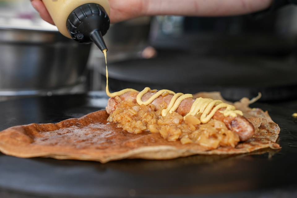 Galette saucisse
