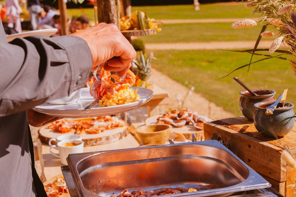 Banquet généreux et gourmand