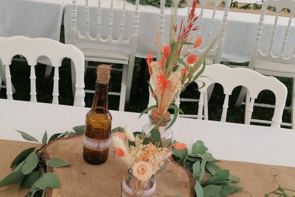 Au panaché fleuri