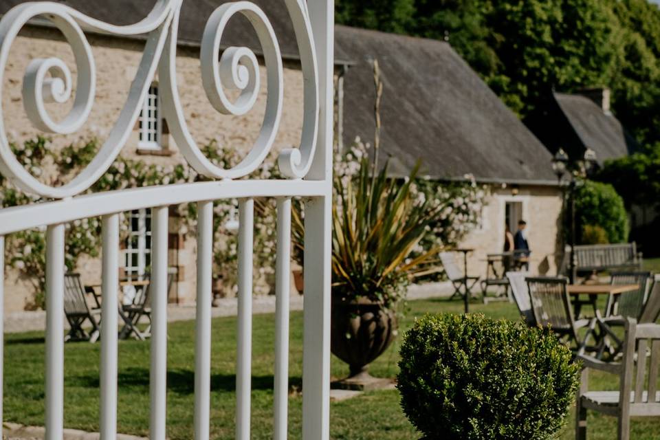 Arrivée au domaine