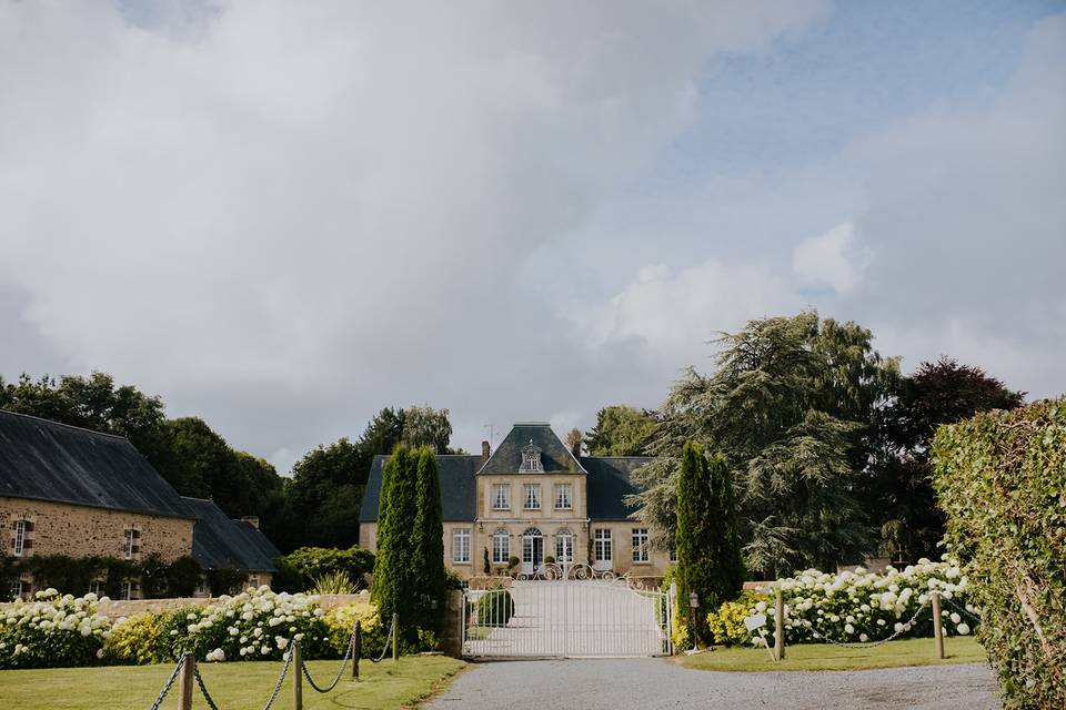 L'arrivée au domaine