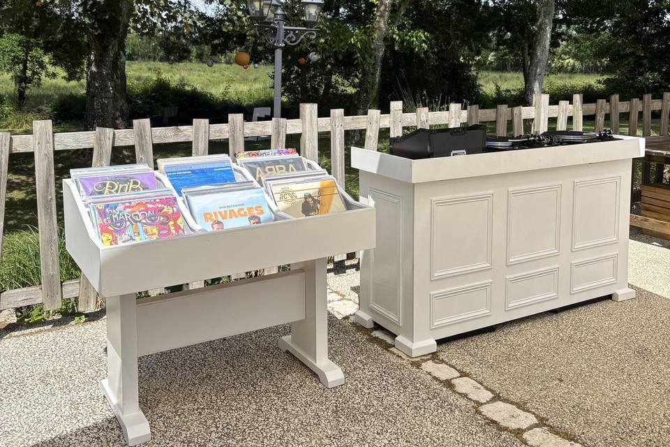 Bar à vinyles
