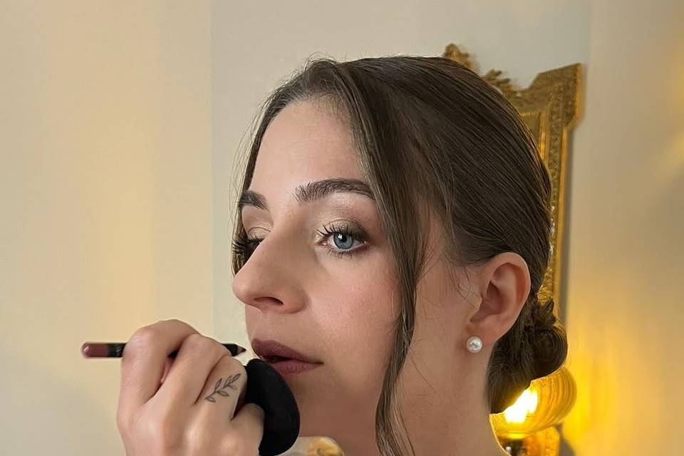 Backstage mariage Blanche