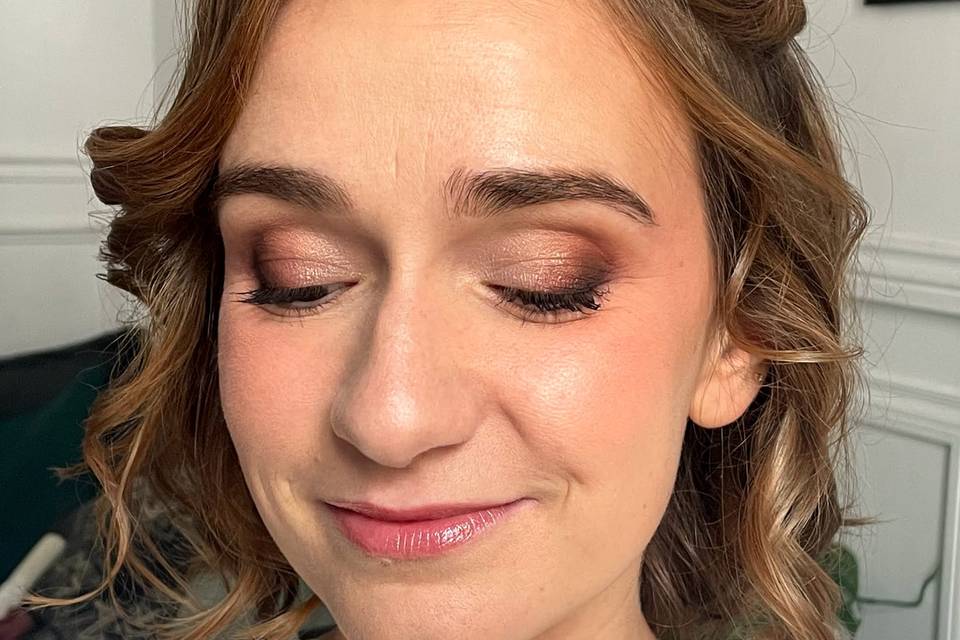 Maquillage mariée Marie