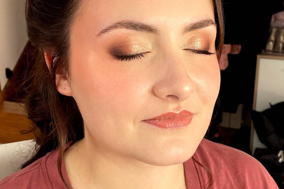 Maquillage mariée Sophie
