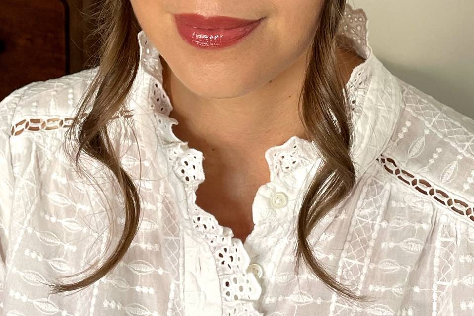 Maquillage mariée Blanche