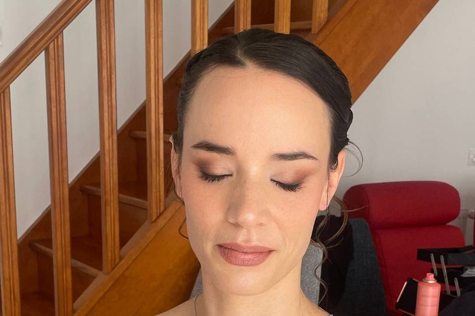 Maquillage mariée Mélanie