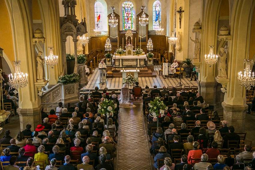 La cérémonie à l'église