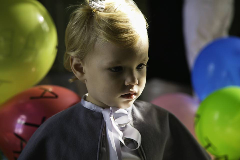 Préparatifs enfant d'honneur