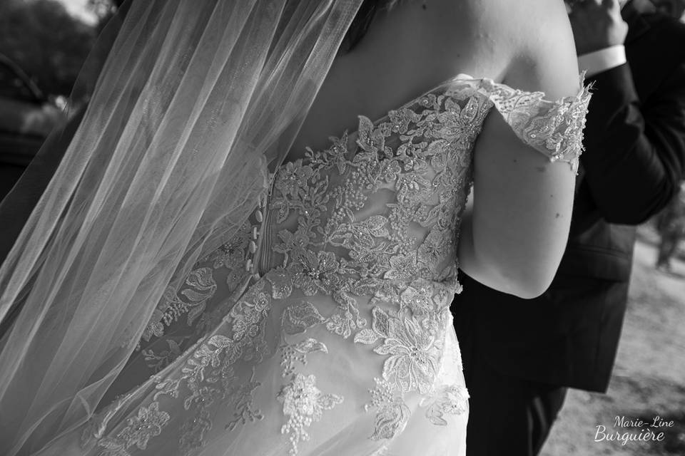 N&b la mariée