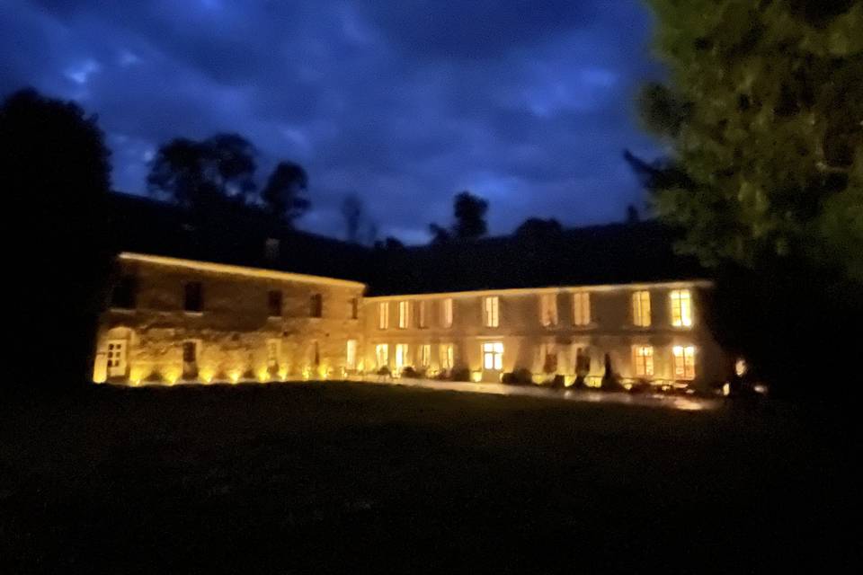 Logis abbatial by night