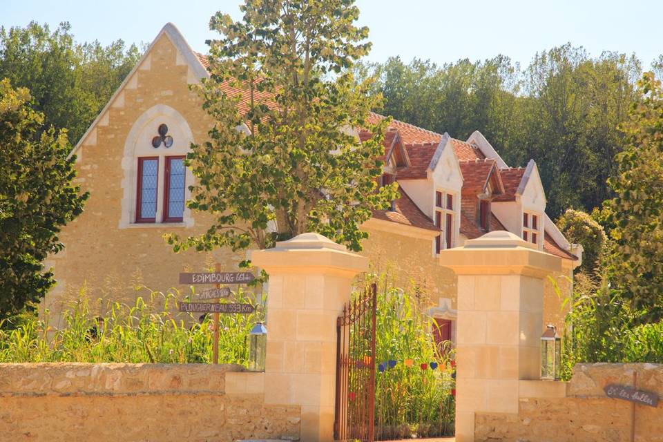 Entrée du jardin