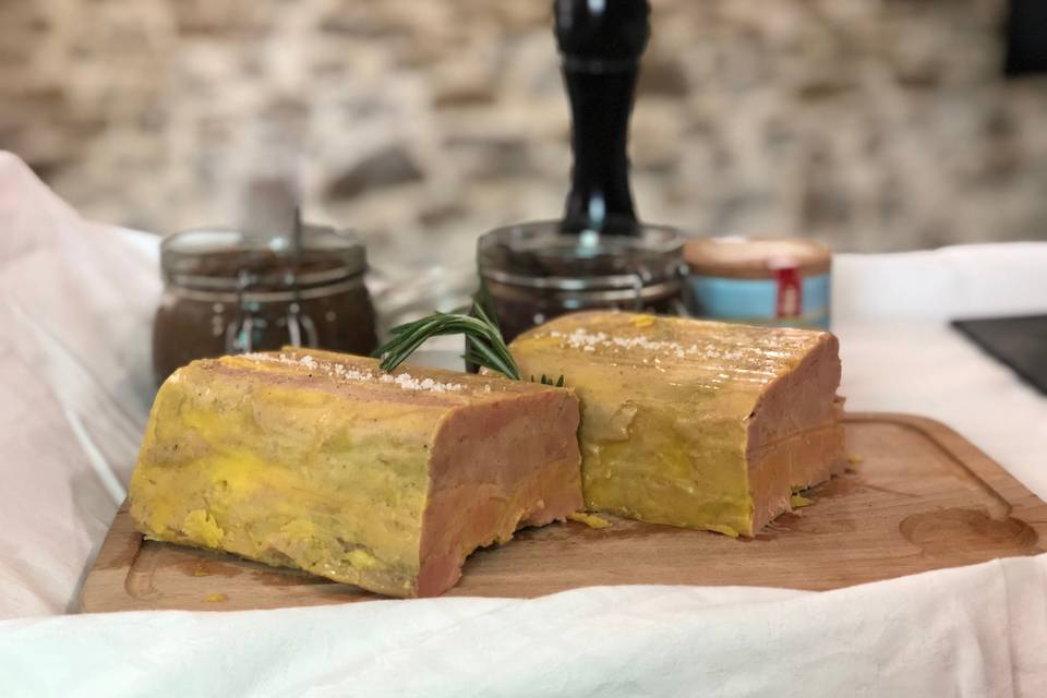 Terrine foie gras maison