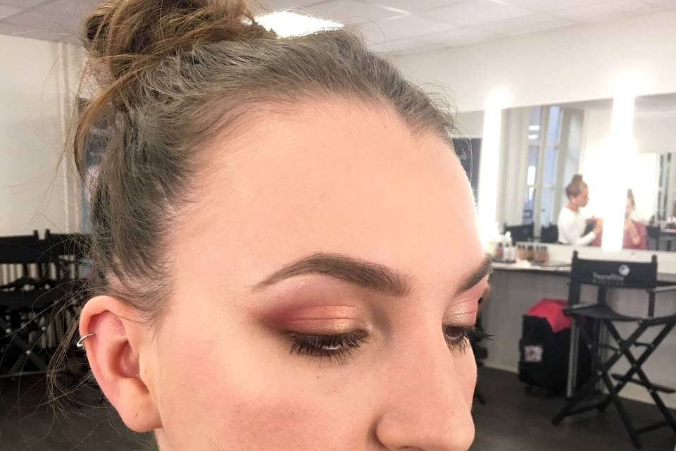 Maquillage mariée naturel