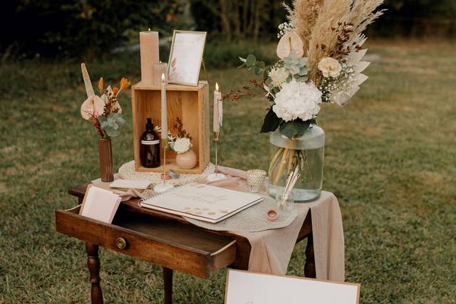 Scénographie Mariage C&M