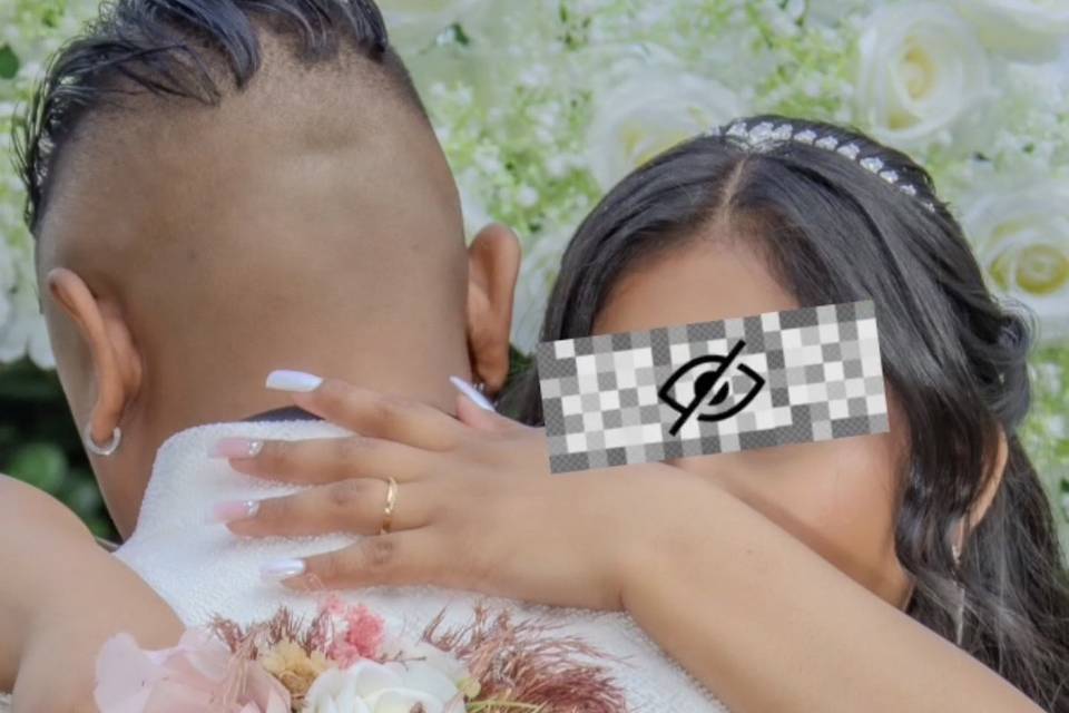 Photo des mariés