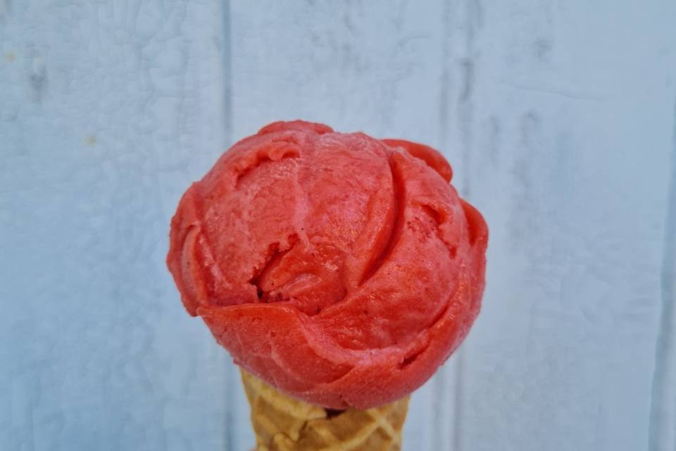 Glace Hibiscus façon Bissap