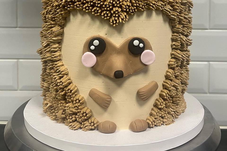 Gâteau à thème Hérisson 🦔