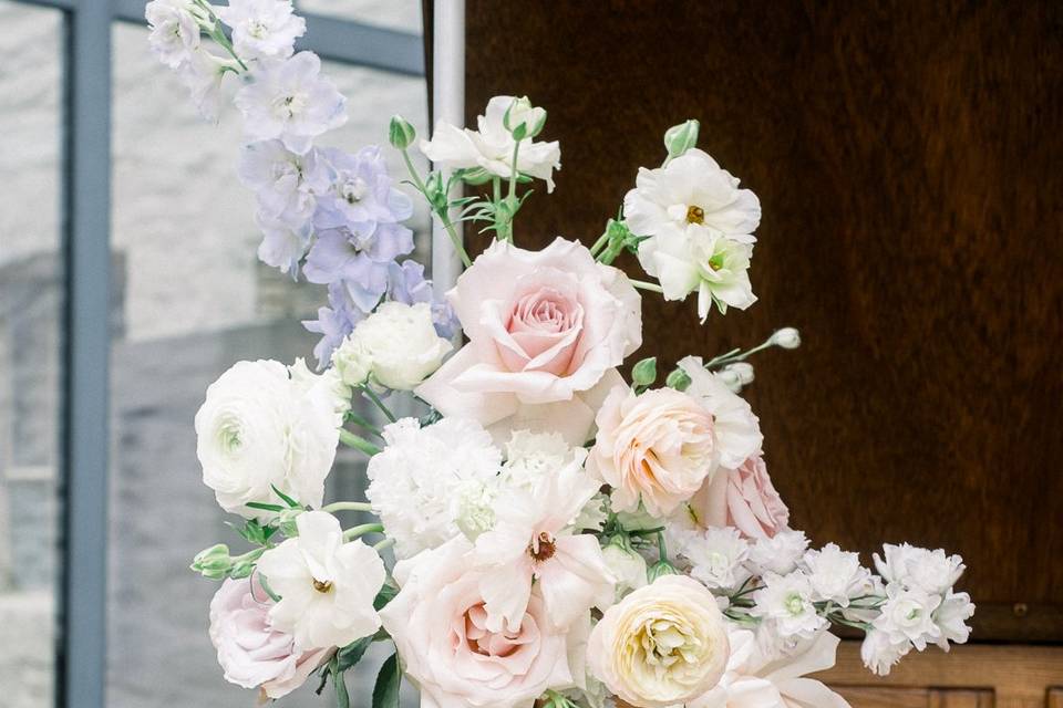 Fleurs tireuse à bière