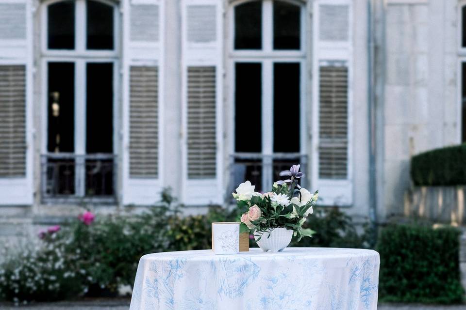 Location nappe toile de jouy