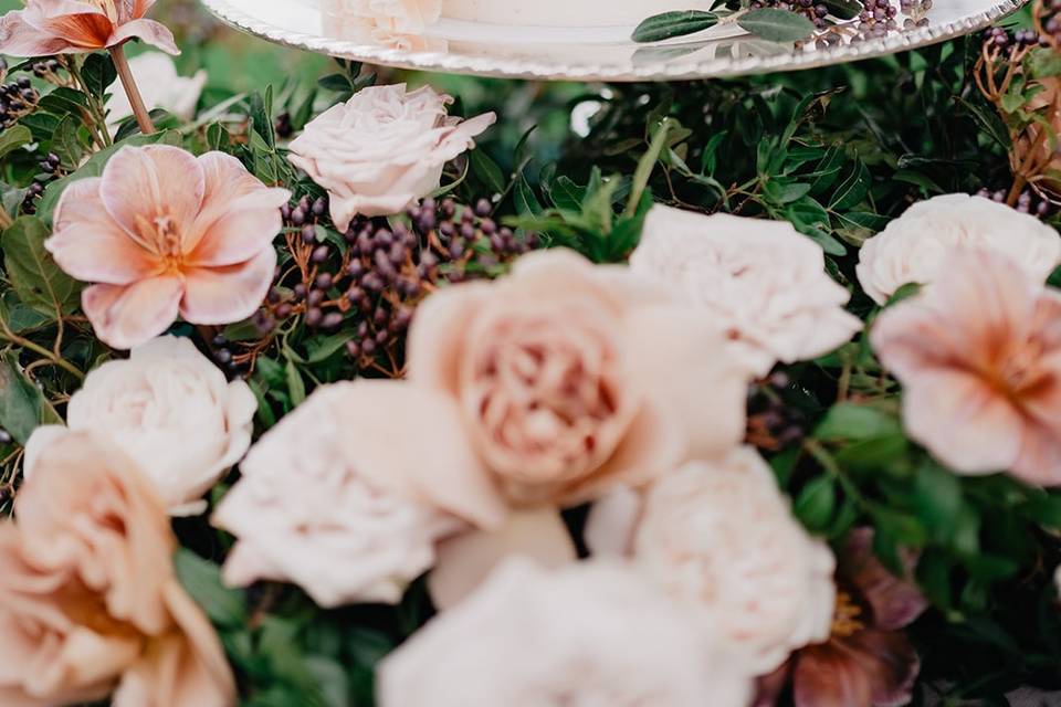 Bouquet de mariée romantique