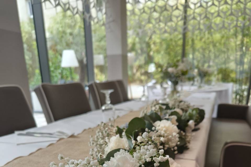 Guirlande table d'honneur