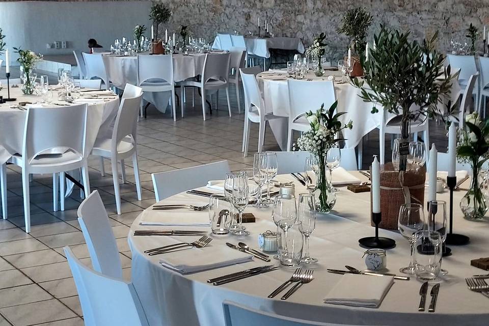 Centres de tables oliviers