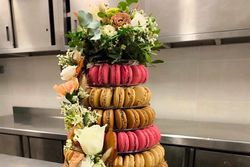 Couronne de macarons