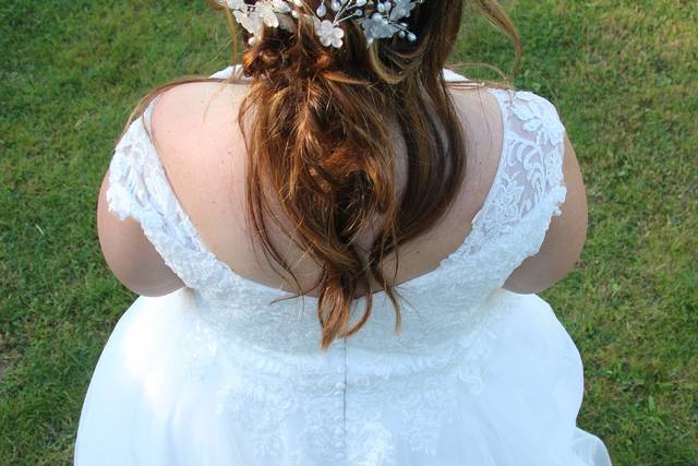 Coiffure de la mariée