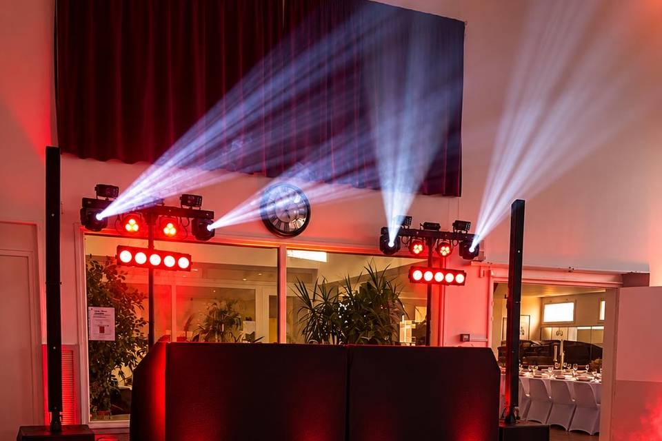 DJ set up