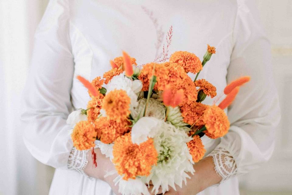Robe de mariée en soie
