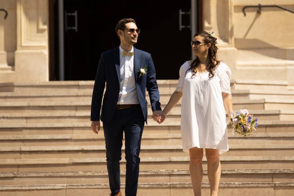 Robe mariée civil