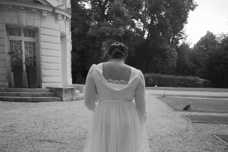 Voile en dentelle de Calais