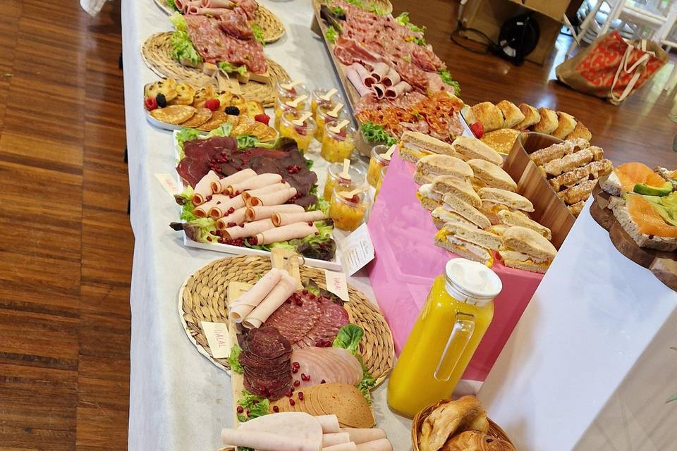 Brunch après mariage