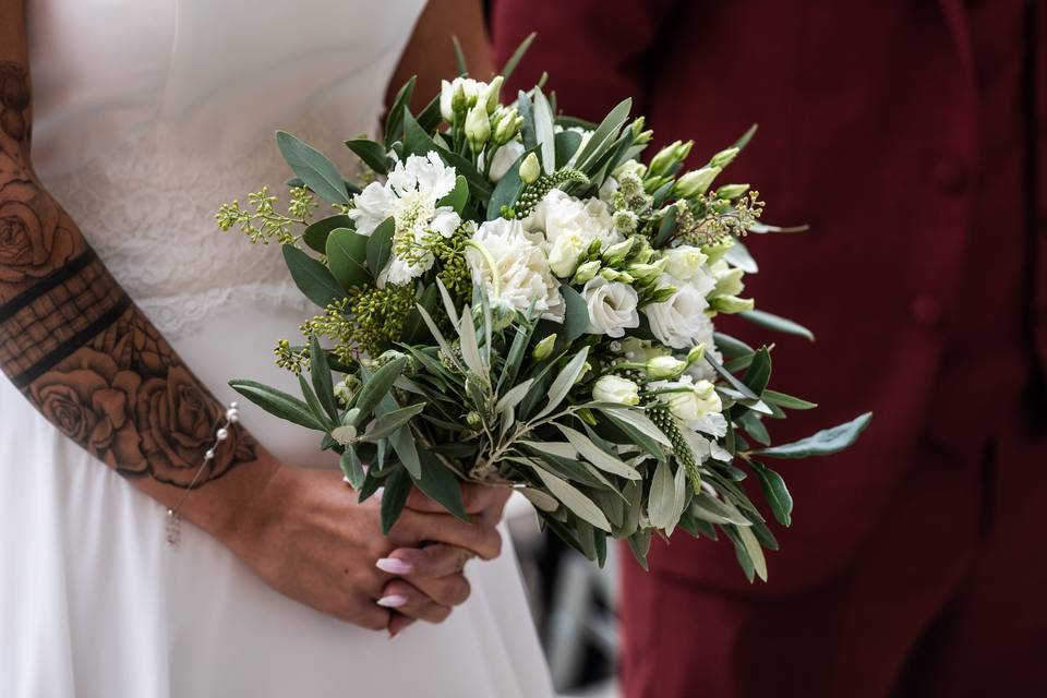 Bouquet de Mariée rond